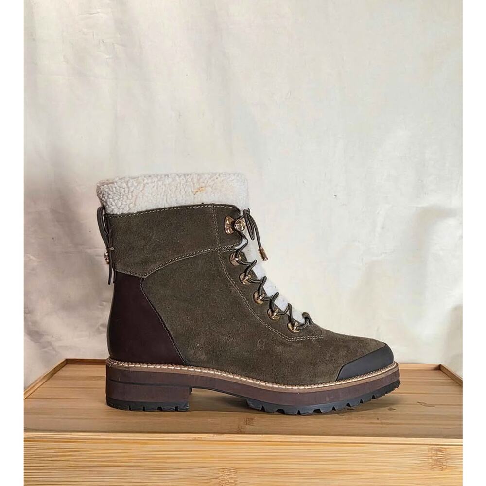 Franco Sarto Rosella Suede Waterproof Boot, Women's‎ Size 6
